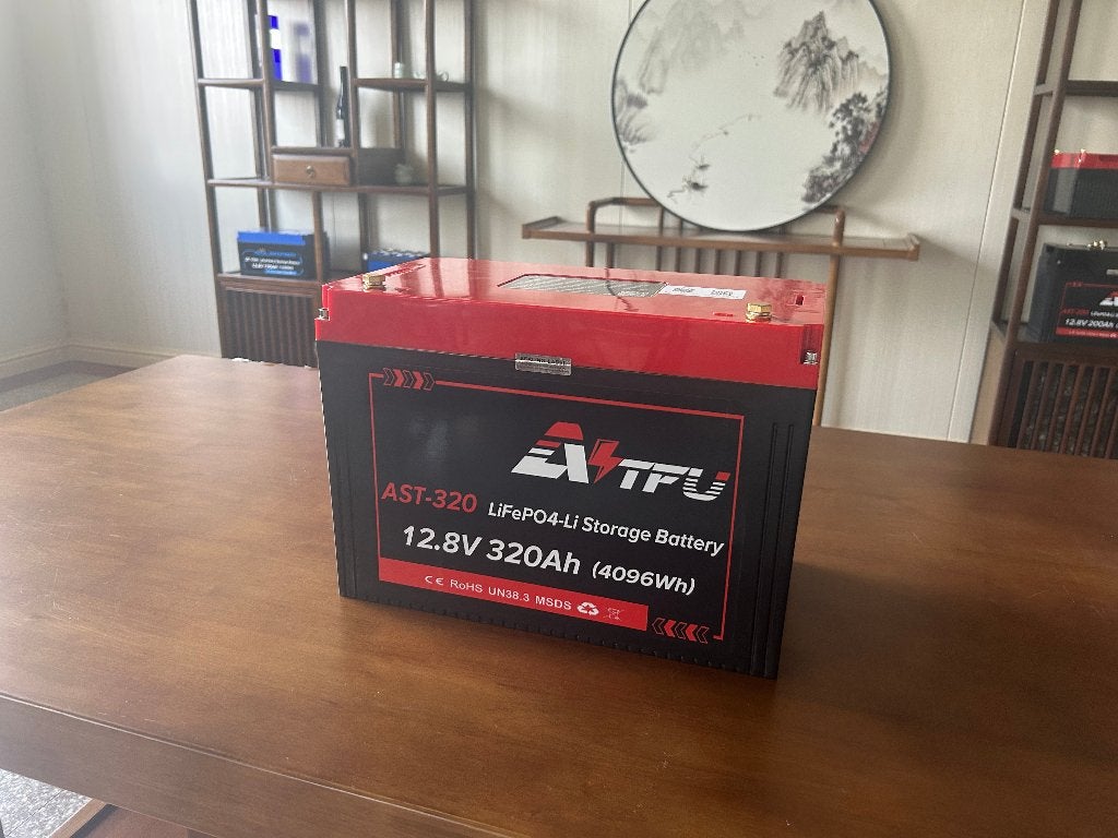 Nieuwe 12.8V 320Ah Lithium Accu Bluetooth + 2 Jaar Garantie, Caravans en Kamperen, Ophalen of Verzenden, Info31@solarfam.nl, 3433KL