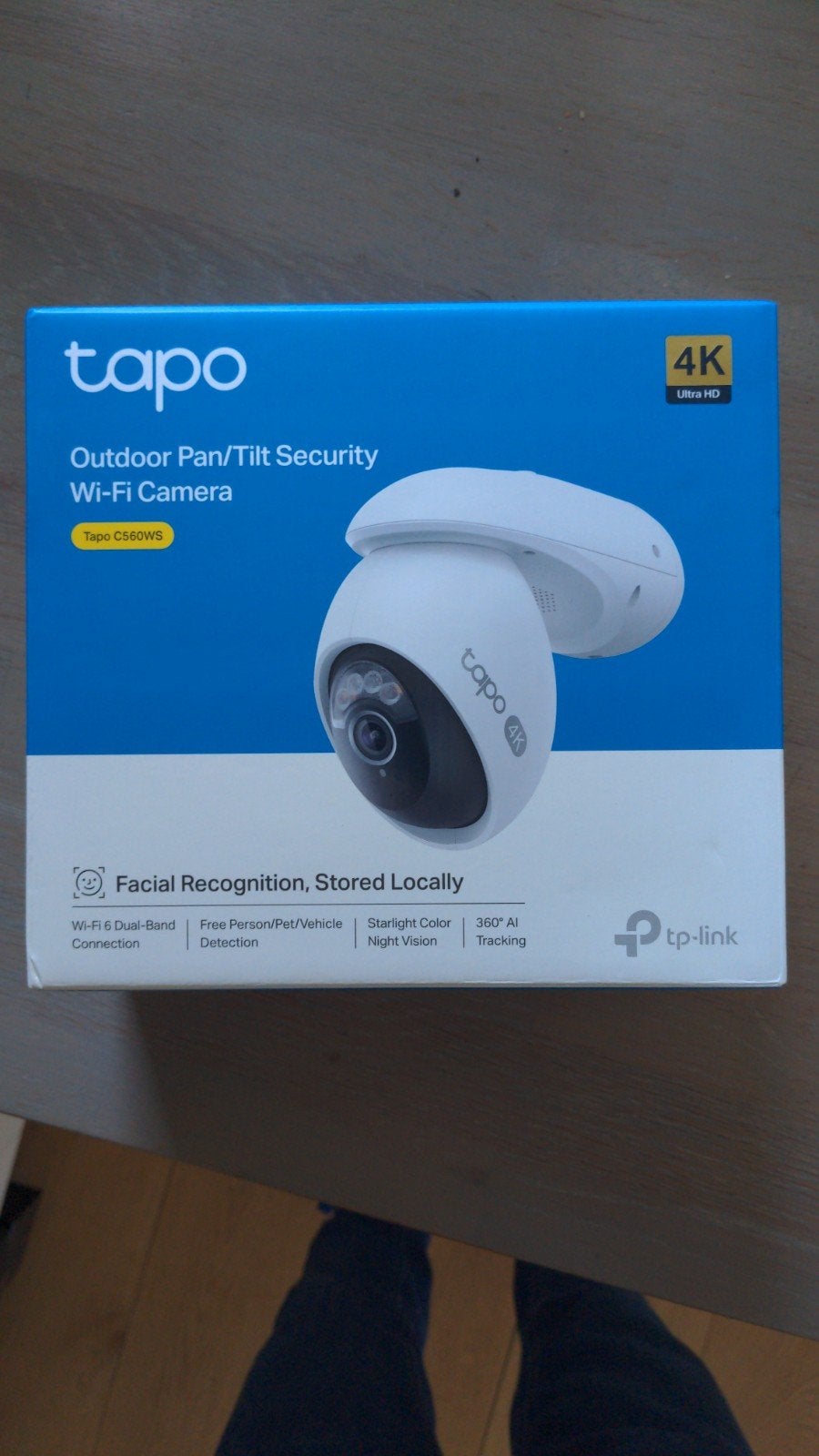 2x Tapo C560WS Outdoor 4K Beveiligingscamera, Ophalen of Verzenden, Nieuw, Buitencamera