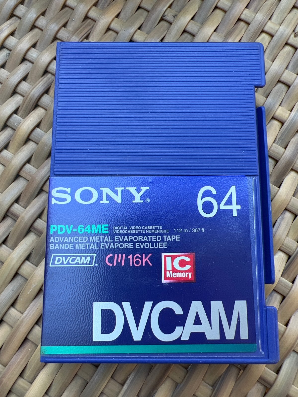 Sony PDV-64ME DVCAM Videoband - Nieuw in verpakking, Audio, Tv en Foto, Videospelers, Ophalen, Nieuw, Videoband