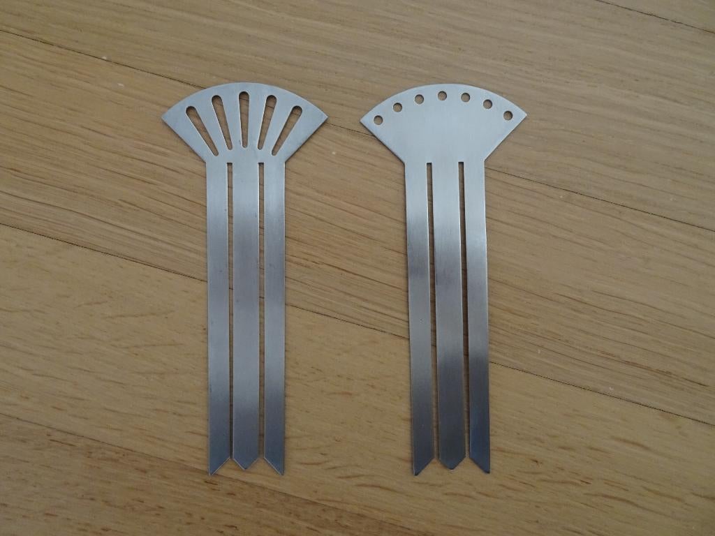Zack RVS boekenlegger bladwijzer bookmark, Ophalen of Verzenden