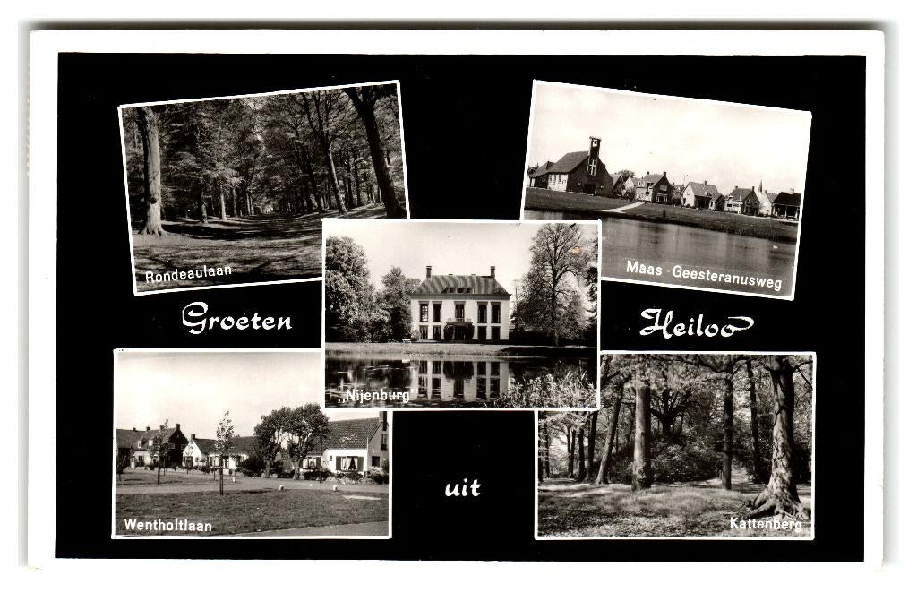 Heiloo, Groeten uit Heiloo, Verzenden, 1960 tot 1980, Gelopen, Noord-Holland