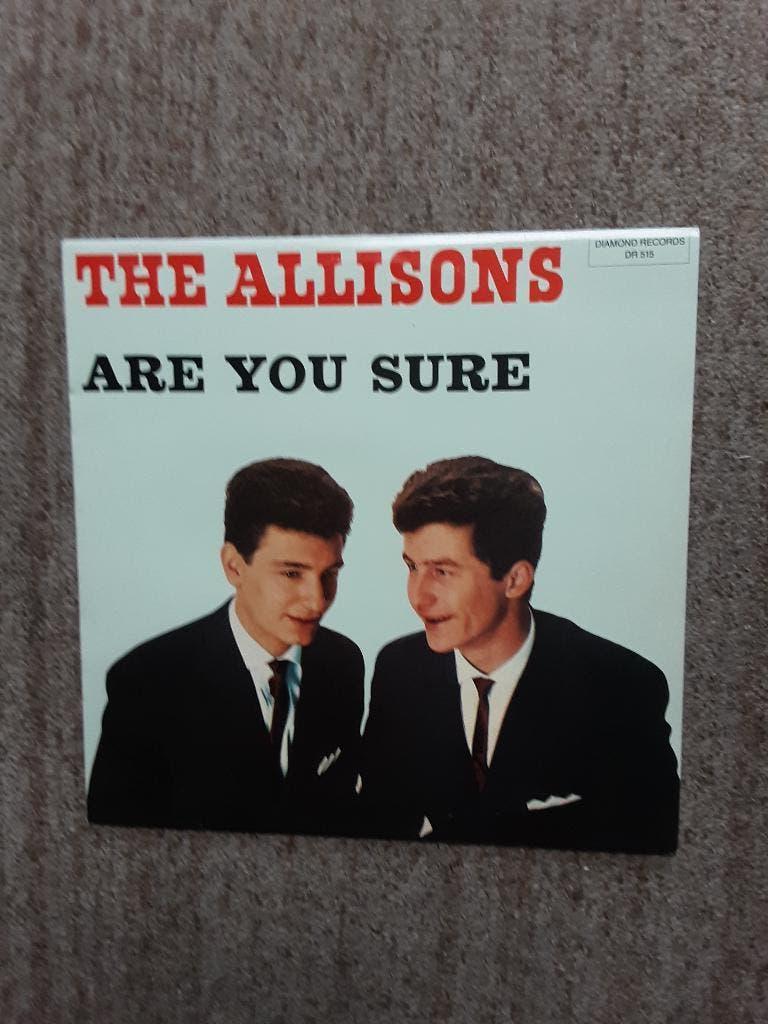 vinyl lp The Allisons are you sure, 1990 - 1999, Originele persing, Ophalen of Verzenden, Zo goed als nieuw