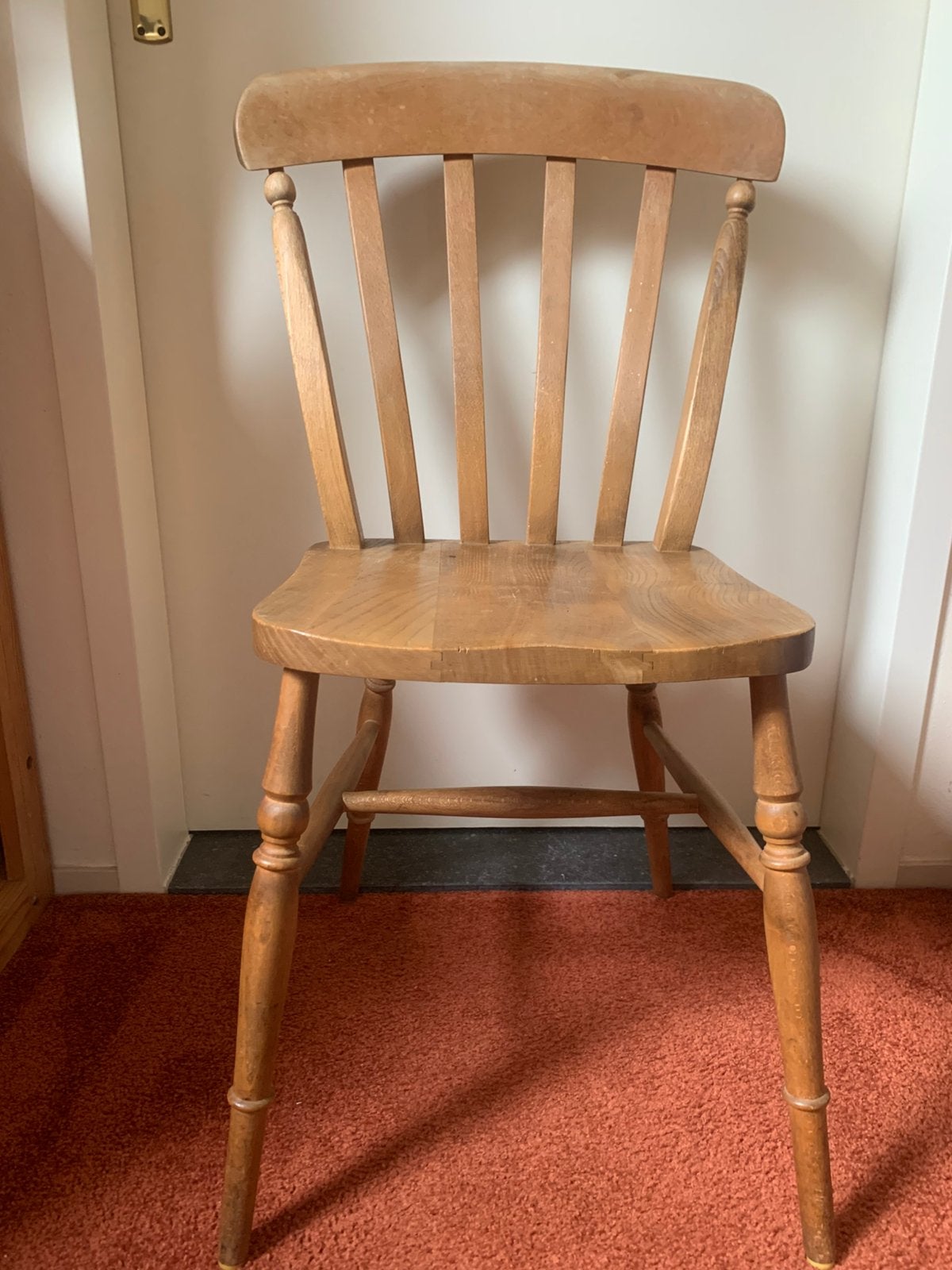 6 windsor eettafelstoelen, Ophalen, Gebruikt, Vijf, Zes of meer stoelen, Hout