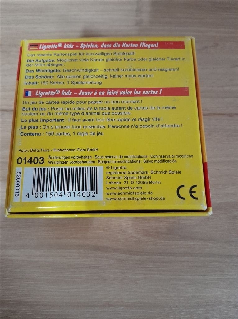 Ligretto kids - s4052, Hobby en Vrije tijd, Verzenden, Zo goed als nieuw