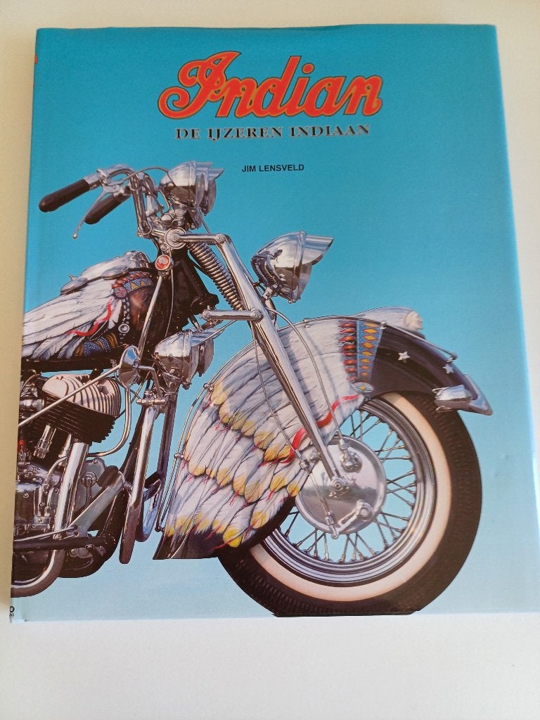 zeer mooie boek over de Indian motorfiets De ijzeren indiaan, Ophalen of Verzenden, Gelezen, Merk of Model