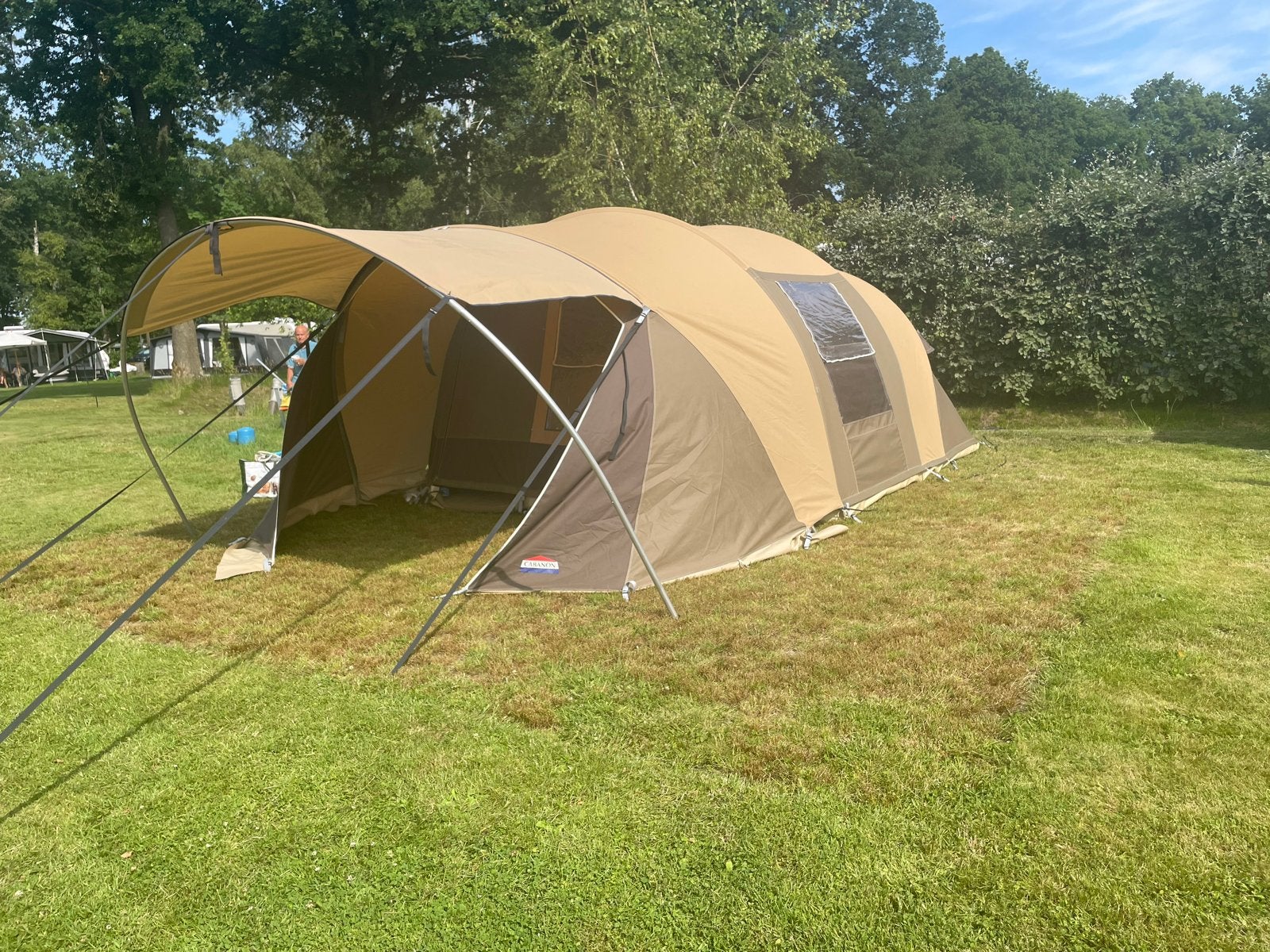 Cabanon 4 seizoenen tent, Caravans en Kamperen, Ophalen of Verzenden, Gebruikt, Tot en met 4