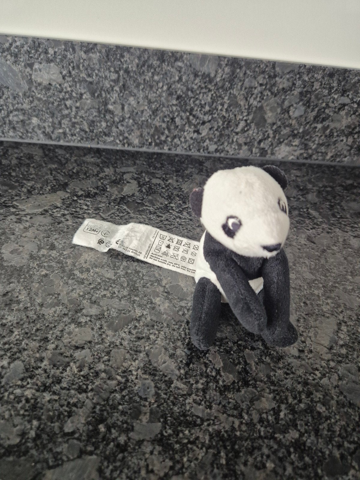 IKEA  - Knuffel Panda Djungelskog mini, Ophalen of Verzenden, Zo goed als nieuw, Overige typen