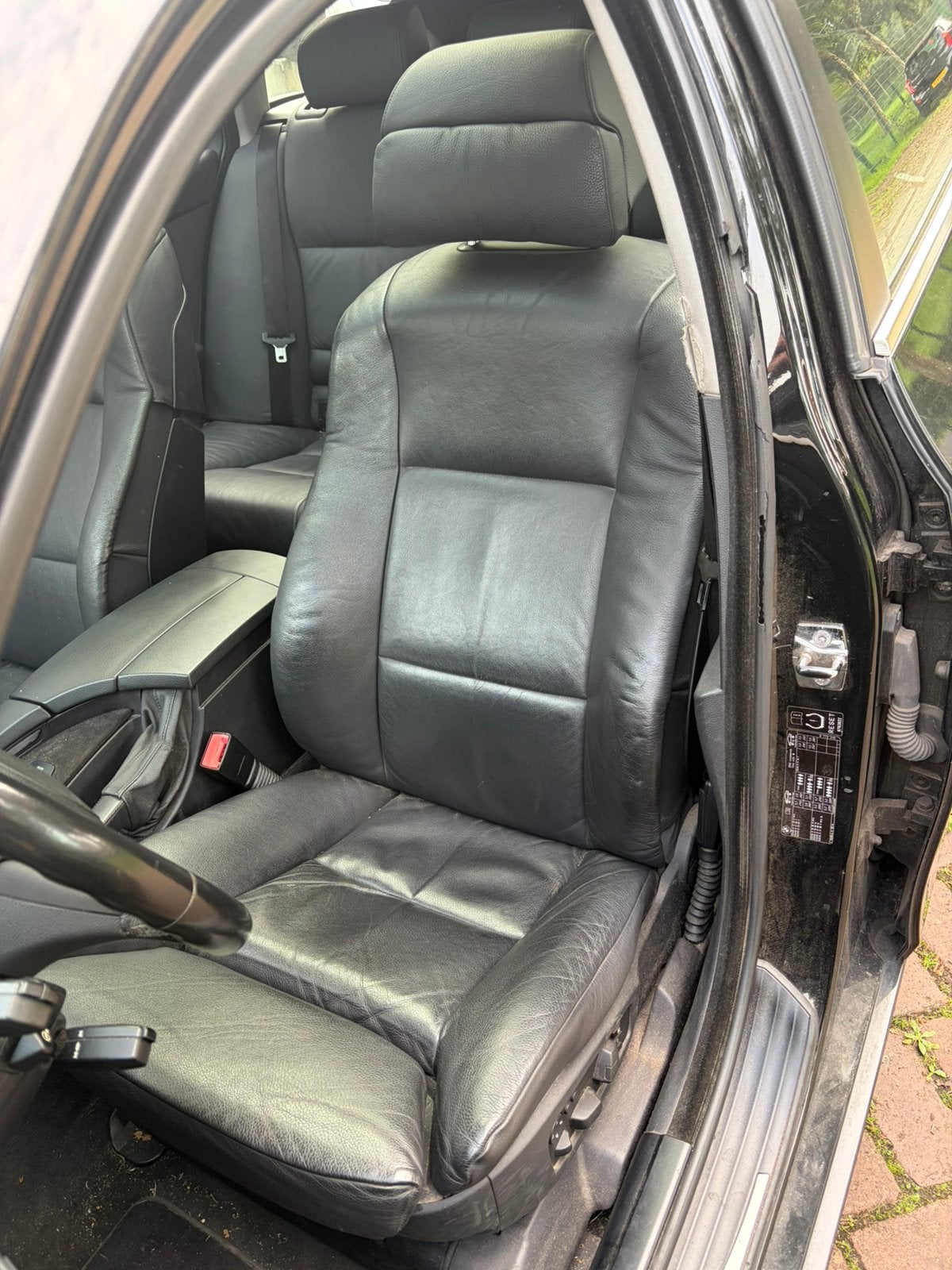 bmw e61 zwart leder interieur electrische stoelen, Auto-onderdelen, Ophalen, Gebruikt, BMW