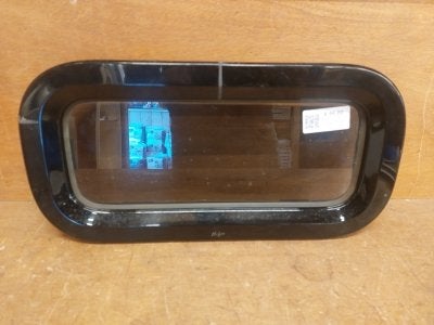 Patrijspoort vast zwart  (375x175 mm), Niet ingevuld, Gebruikt, Niet ingevuld, Niet ingevuld