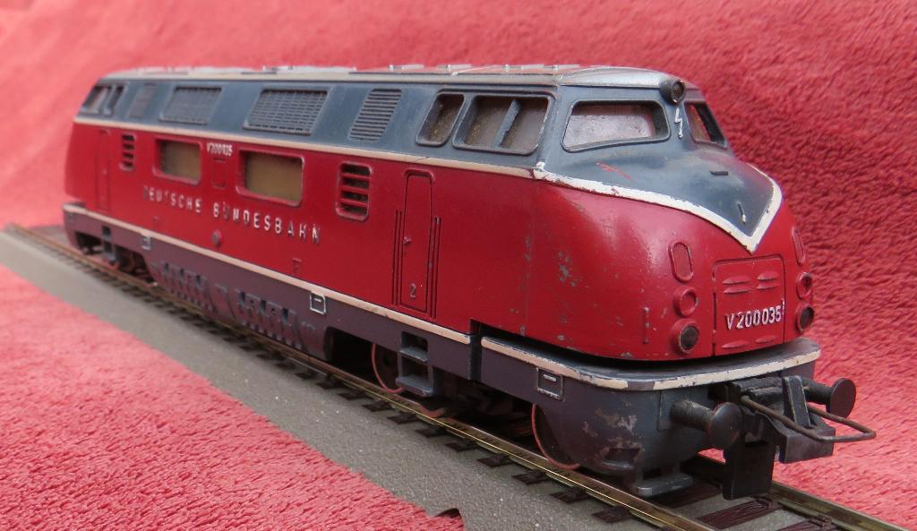 Trix Express. DB V200, Gebruikt, Locomotief, Gelijkstroom of Wisselstroom, Trix