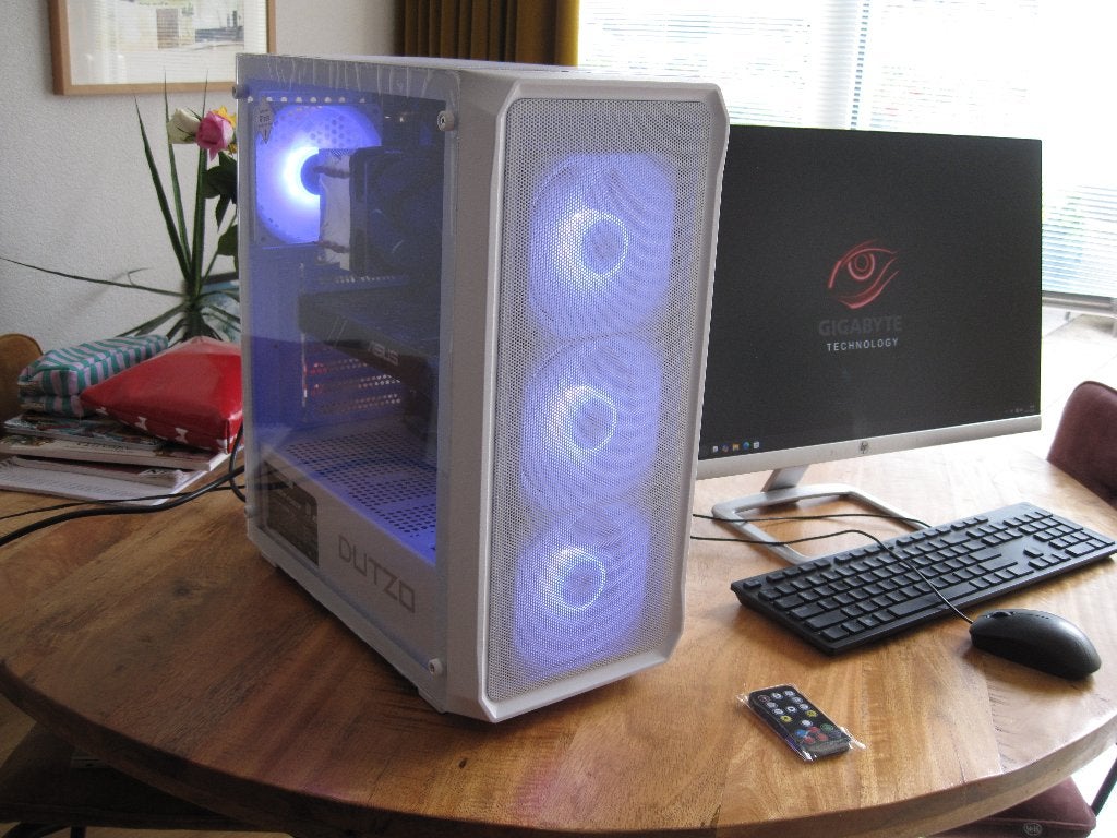 Game PC i7 8700-4.2--GHZ-GTX 1070 8GB-1TB-256 SD-16GB, Ophalen, Virtual Reality, Zo goed als nieuw, HDD