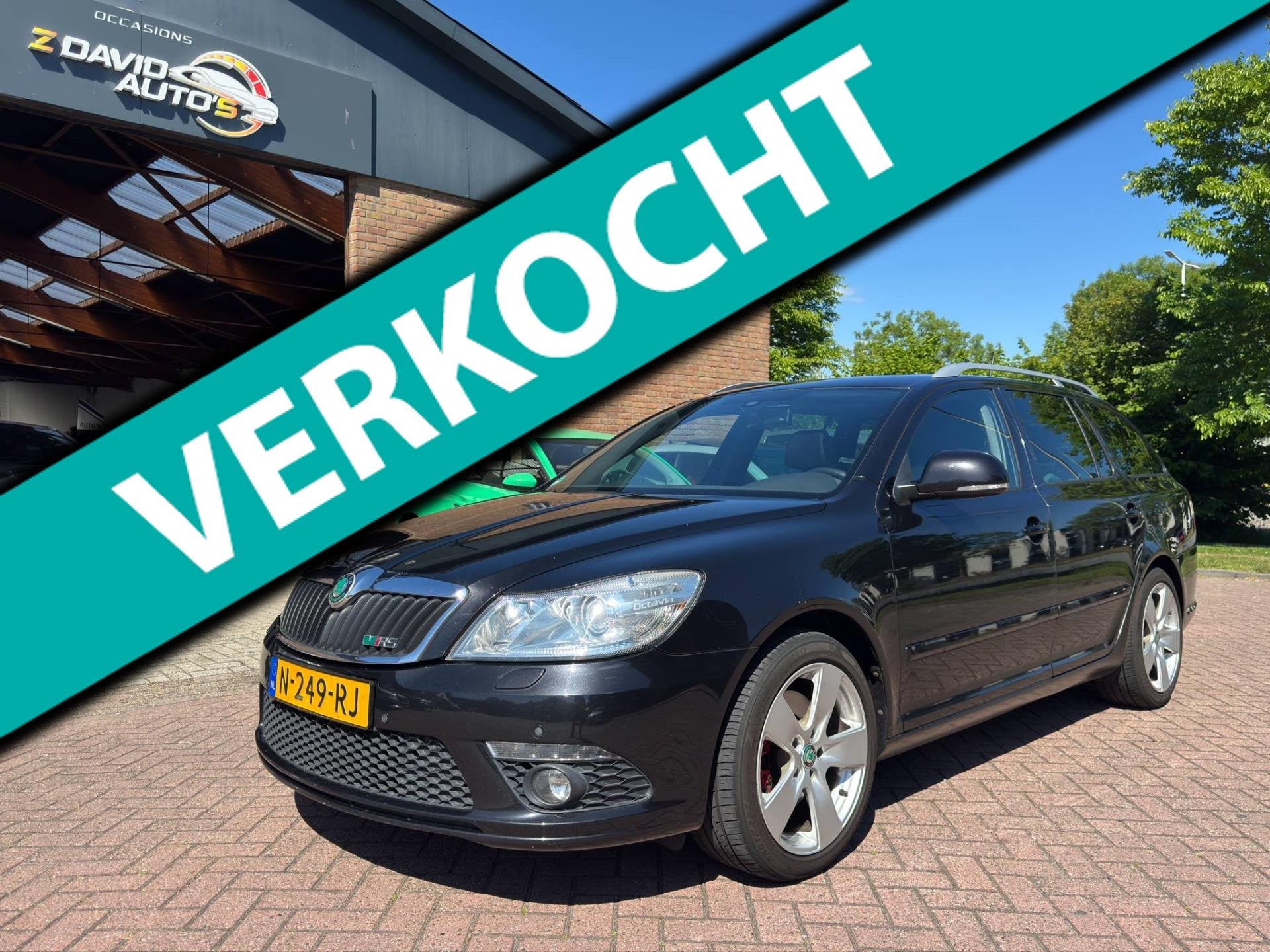 Skoda Octavia Combi 2.0 TFSI RS Automaat Opendak stoelver, Euro 5, Gebruikt, 4 cilinders, 1984 cc