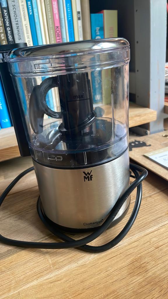 Keuken mini multihakker, Witgoed en Apparatuur, Keukenmixers, Minder dan 1 liter, Ophalen, Zo goed als nieuw