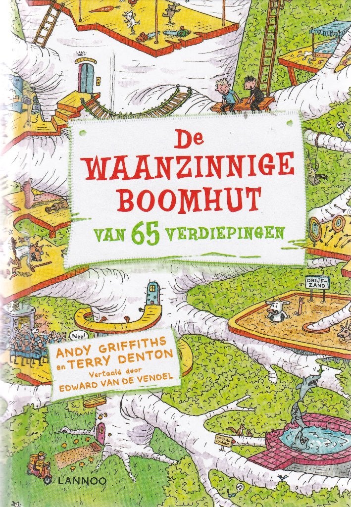 Waanzinnige boomhut van 65 verdiepingen, Boeken, Ophalen of Verzenden, Zo goed als nieuw, Fictie algemeen
