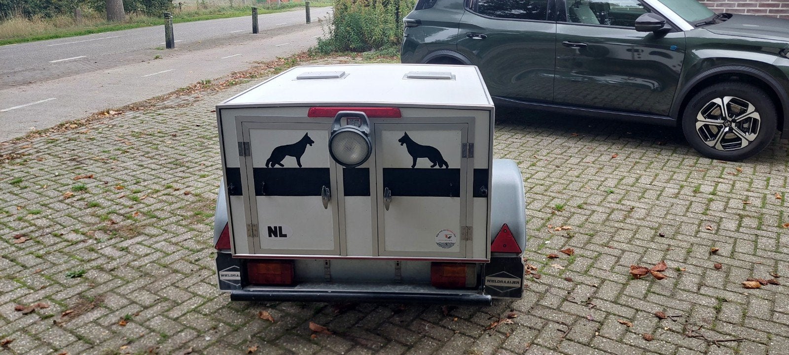 Hondenkar, 2 vaks, Ophalen, Gebruikt