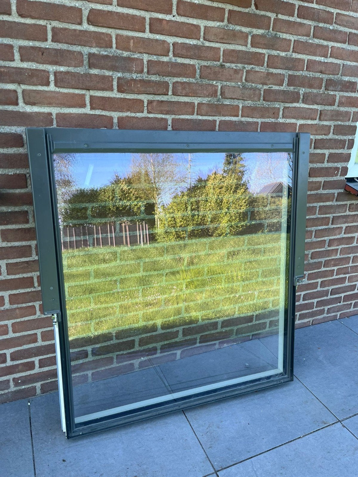 Dakraam met plissé en hor zgan, Doe-het-zelf en Verbouw, Ophalen, Zo goed als nieuw