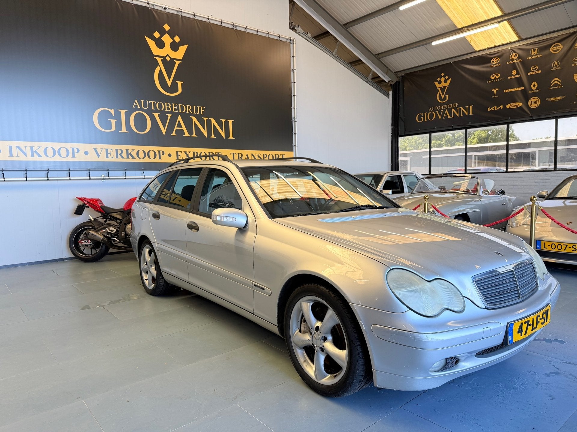 Mercedes-Benz C-klasse Combi 180 K. Classic inruil mogelijk, Auto's, Achterwielaandrijving, Gebruikt, 1796 cc, Origineel Nederlands