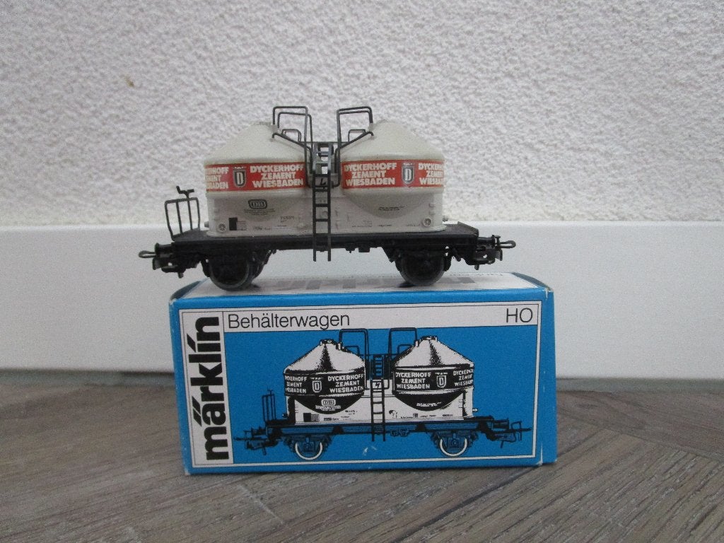 Marklin 4761 h0 db oranje dyckerhoff met ovp., Wisselstroom, Gebruikt, Wagon, Ophalen of Verzenden