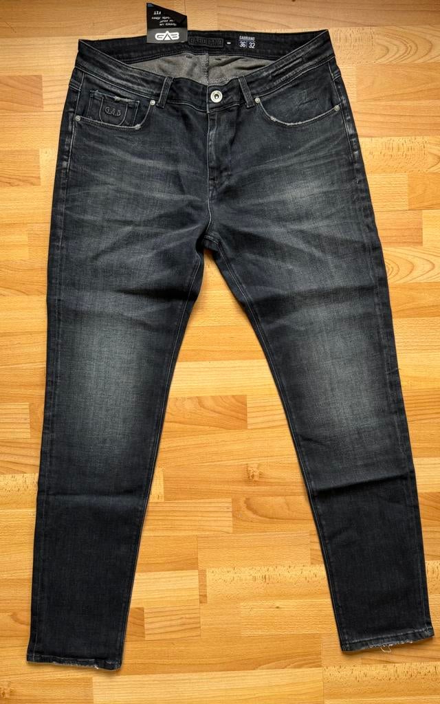 Heren spijkerbroek Gabbiano, W36 L32, Ophalen of Verzenden, Nieuw, Blauw, W36 - W38 (confectie 52/54)