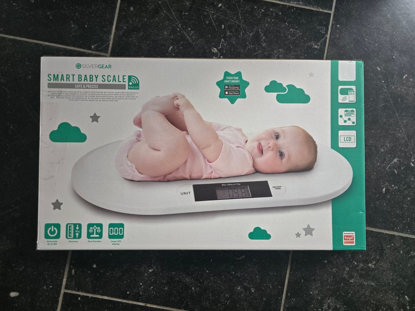 Silvergear Smart Baby Weegschaal - Nieuw in doos, Witgoed en Apparatuur, Weegschalen, Minder dan 10 kg, Nieuw, Ophalen of Verzenden