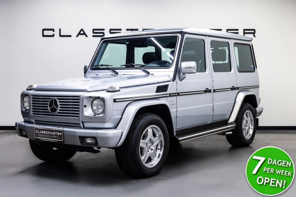 Mercedes-Benz G-Klasse AMG 55 Kompressor Lang Btw auto, Fisc, Auto's, Mercedes-Benz, Bedrijf, Te koop, G-Klasse, 4x4, ABS, Airbags
