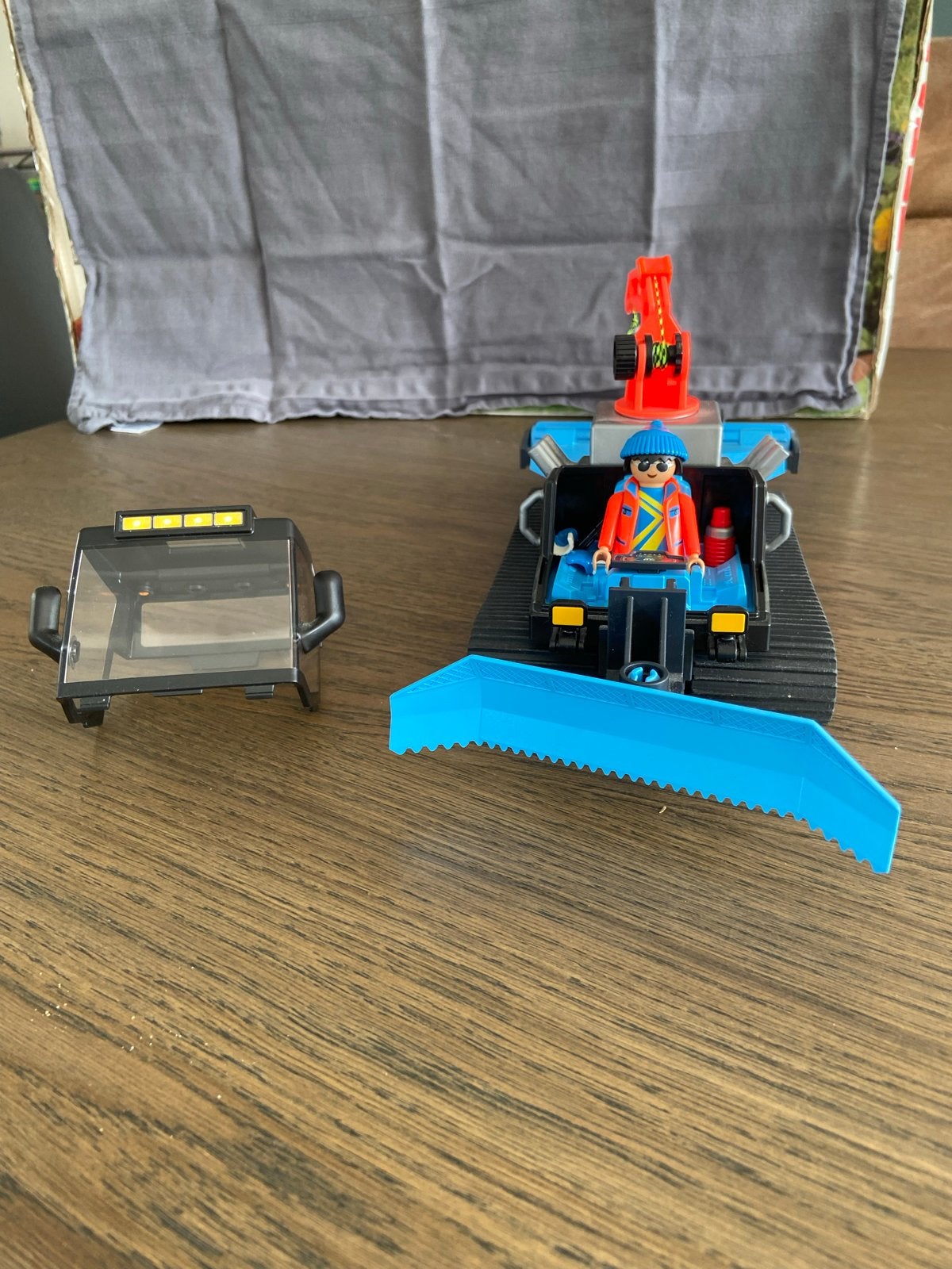 Playmobil Sneeuwruimer met Figuur en Accessoires, Ophalen of Verzenden, Gebruikt