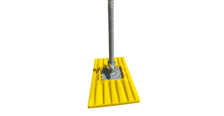 Kunststof voetplaat 495 x 295 MM magazijn opruiming, Ophalen, Nieuw, Overige typen, Minder dan 2 meter