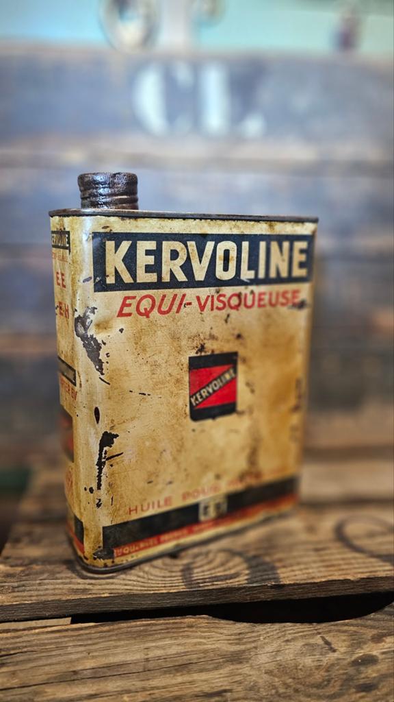 Kervoline olieblik, Ophalen of Verzenden, Gebruikt, Overige