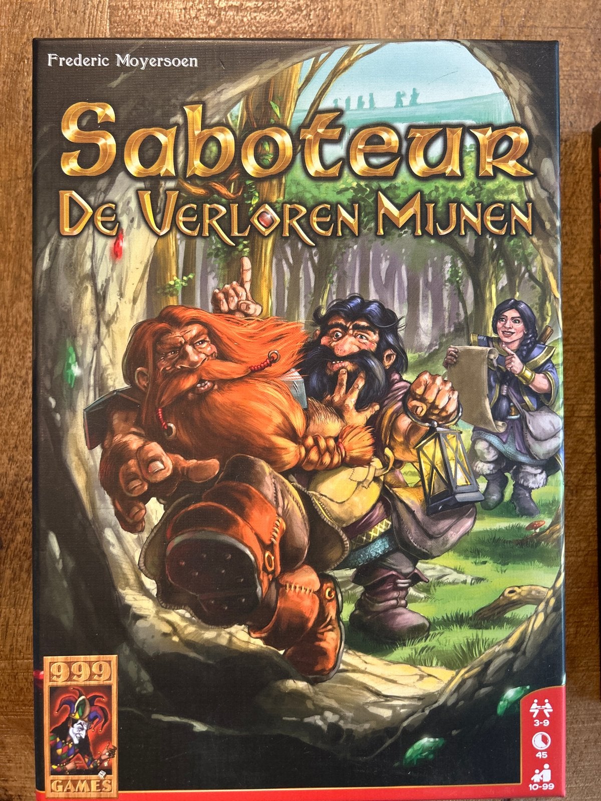 Saboteur: De Verloren Mijne - Strategisch Kaartspel, Drie of vier spelers, Ophalen of Verzenden, Gebruikt