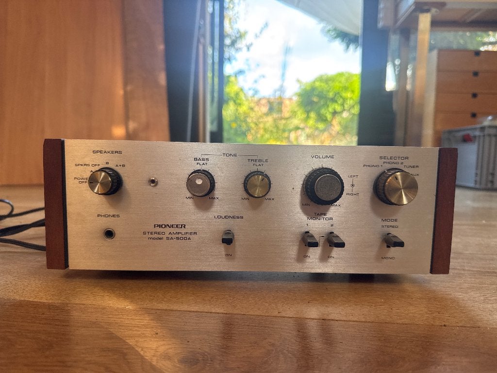 Pioneer Stereo Versterker SA-500A - Opknapper, Audio, Tv en Foto, Stereo-sets, Ophalen of Verzenden, Gebruikt, Pioneer