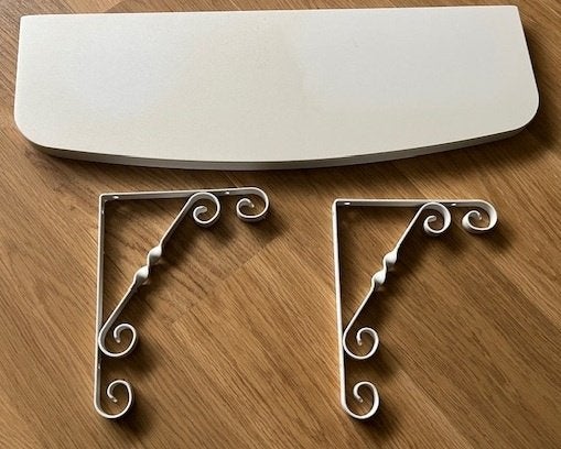 Plankje met steunen, Huis en Inrichting, Ophalen of Verzenden, Gebruikt