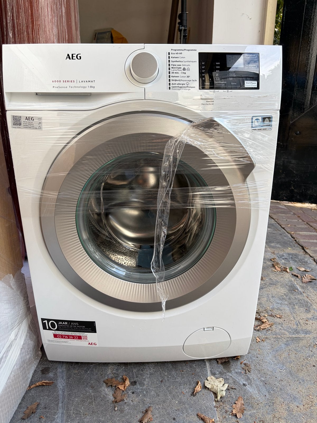 AEG 6000 SERIES LAVAMAT Wasmachine - Zo goed als nieuw, Witgoed en Apparatuur, Wasmachines, Ophalen, Zo goed als nieuw, 85 tot 90 cm