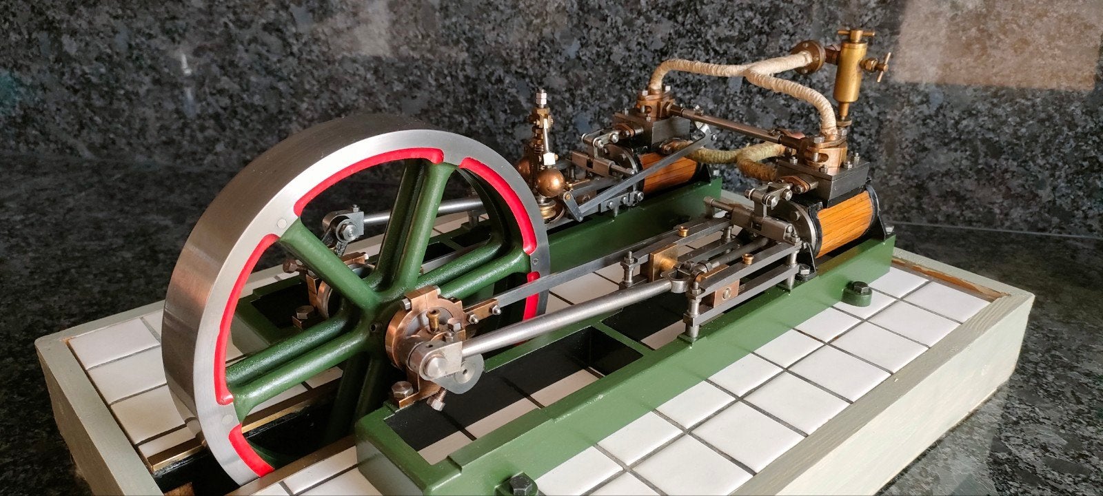stoommachine Stuart dubbel Victoria, Ophalen of Verzenden