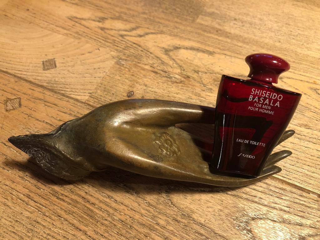 ShiSeido “ Basala “ pour homme, miniatuur eau de toilette., Ophalen of Verzenden, Zo goed als nieuw, Miniatuur, Gevuld