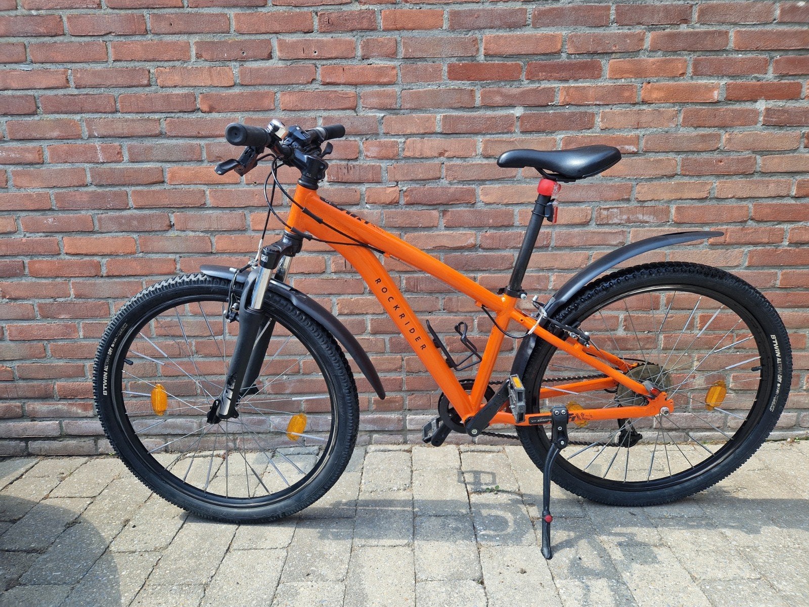 Rockrider ST 100 Kinderfiets 24 inch Oranje, Fietsen en Brommers, Ophalen of Verzenden