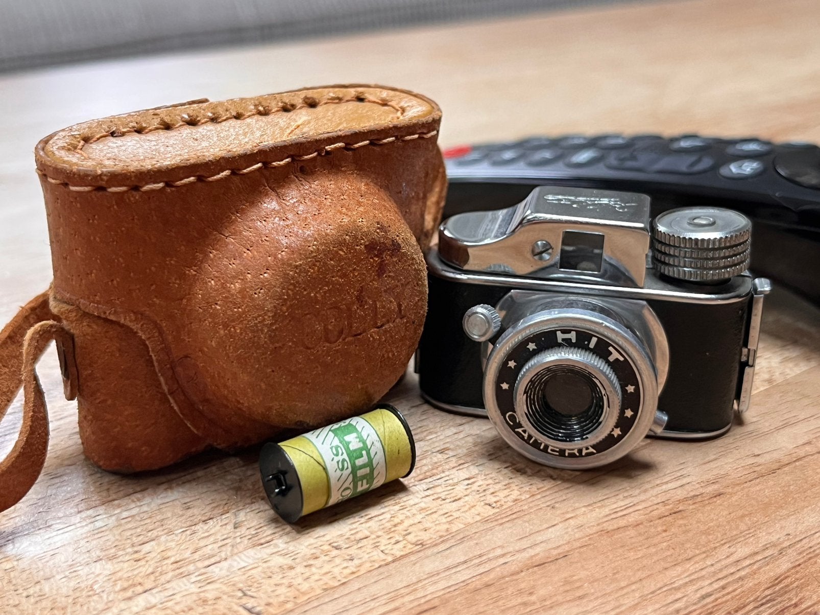 Japans origineel mini camera jr 60 spion Compl met Film, Ophalen of Verzenden, Gebruikt, Compact, Overige Merken