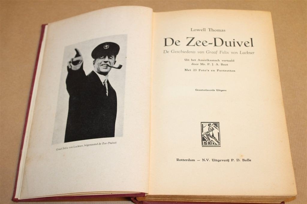 De Zee-Duivel — Zeekaper Felix von Luckner 1931, Ophalen of Verzenden, Gelezen, Europa