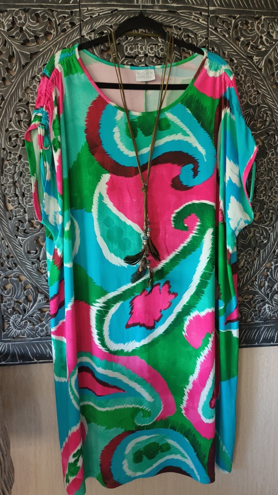 Yoek White Label Jurk Maat XL - Kleurrijk & Comfortabel, Kleding | Dames, Yoek, Meerkleurig, Maat 46/48 (XL) of groter, Ophalen of Verzenden