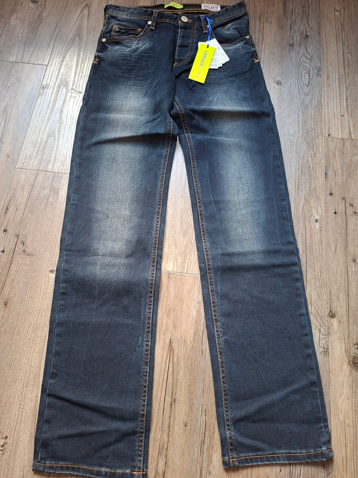 VERSACE regular fit jeans W30 L34, Blauw, Nieuw, W32 (confectie 46) of kleiner, Ophalen of Verzenden