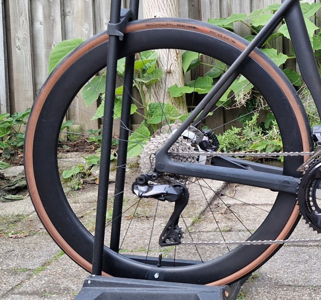 Mantel R50 Carbon Wielset – 50 mm – Tubeless Ready, Gebruikt, Mantel, Racefiets, Carbon