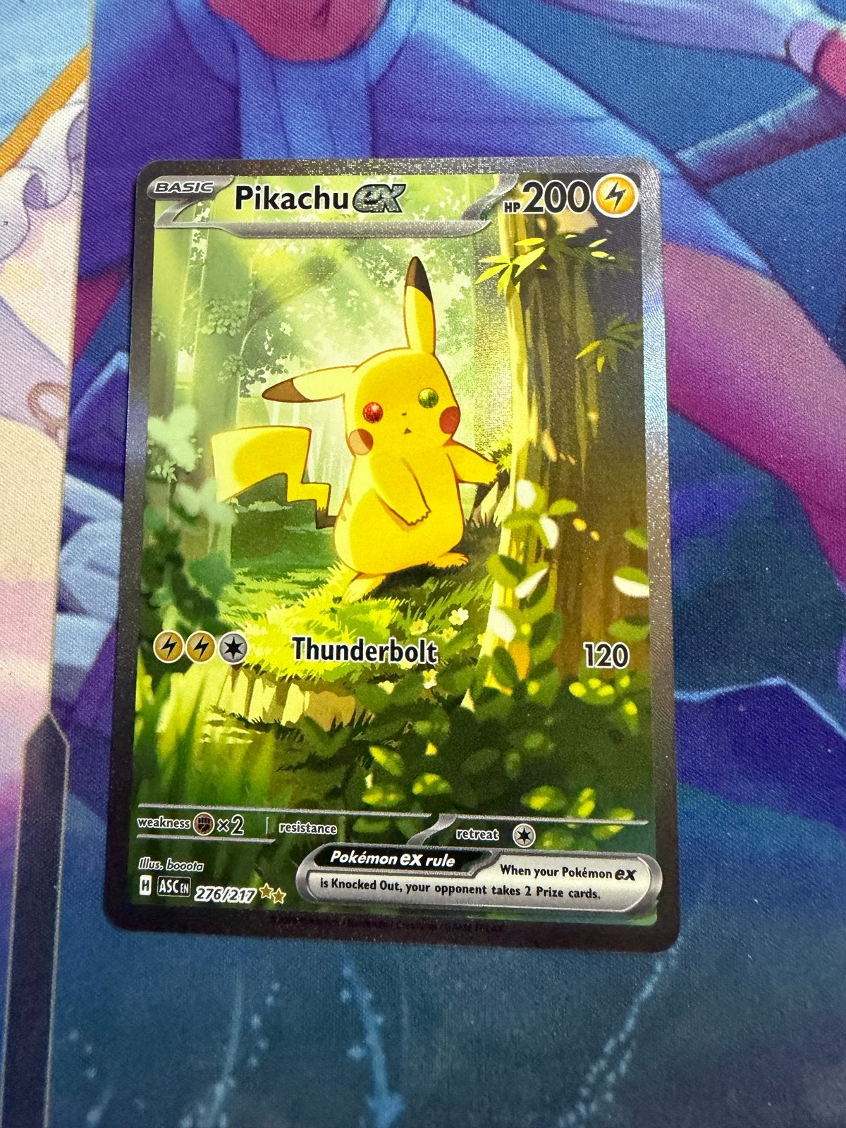 Pikachu EX 276/217 treekachu, Hobby en Vrije tijd, Verzamelkaartspellen | Pokémon, Ophalen of Verzenden, Zo goed als nieuw, Losse kaart