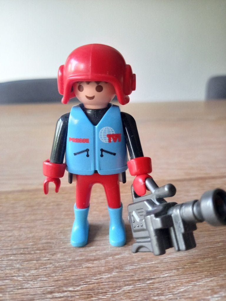 Playmobil Cameraman themapoppetje, Kinderen en Baby's, Speelgoed | Playmobil, Ophalen of Verzenden, Zo goed als nieuw, Figuren