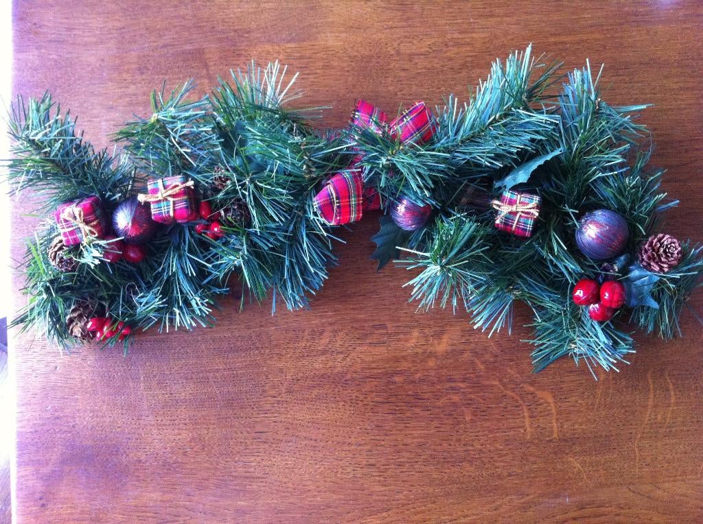 Kerstboog met Decoraties aan de Wand/Muur of Tafelstuk Nieuw, Ophalen of Verzenden, Nieuw
