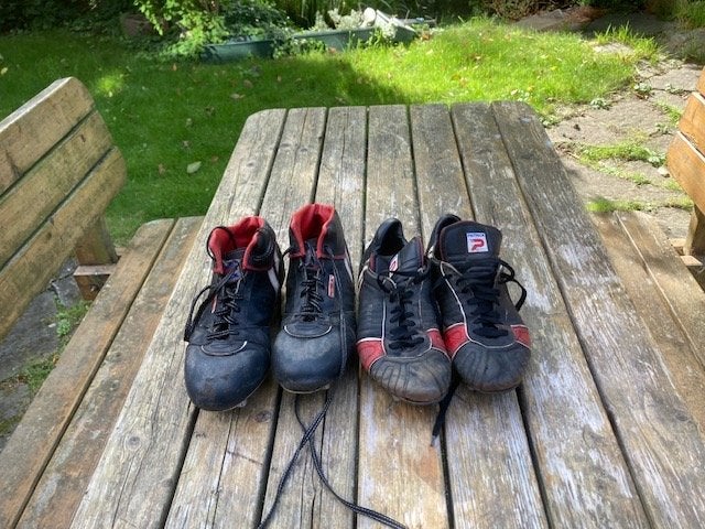 rugbyschoenen, Sport en Fitness, Ophalen, Gebruikt, Schoenen