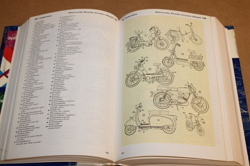 Wolters\' Beeldwoordenboek Engels-Nederlands 1986, Verzenden, Gelezen, Van Dale, Engels