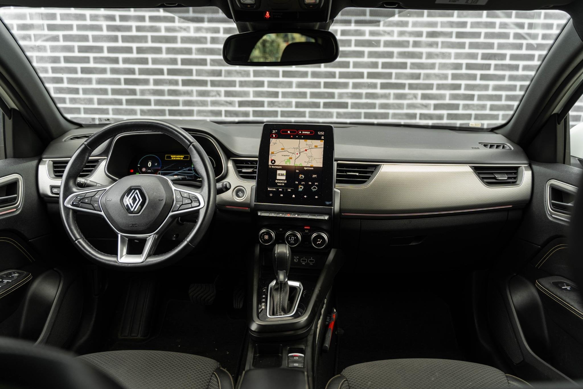 Renault Arkana 1.6 E-Tech full hybrid 145 Techno | Achteruit, Gebruikt, Leder en Stof, Wit, Origineel Nederlands