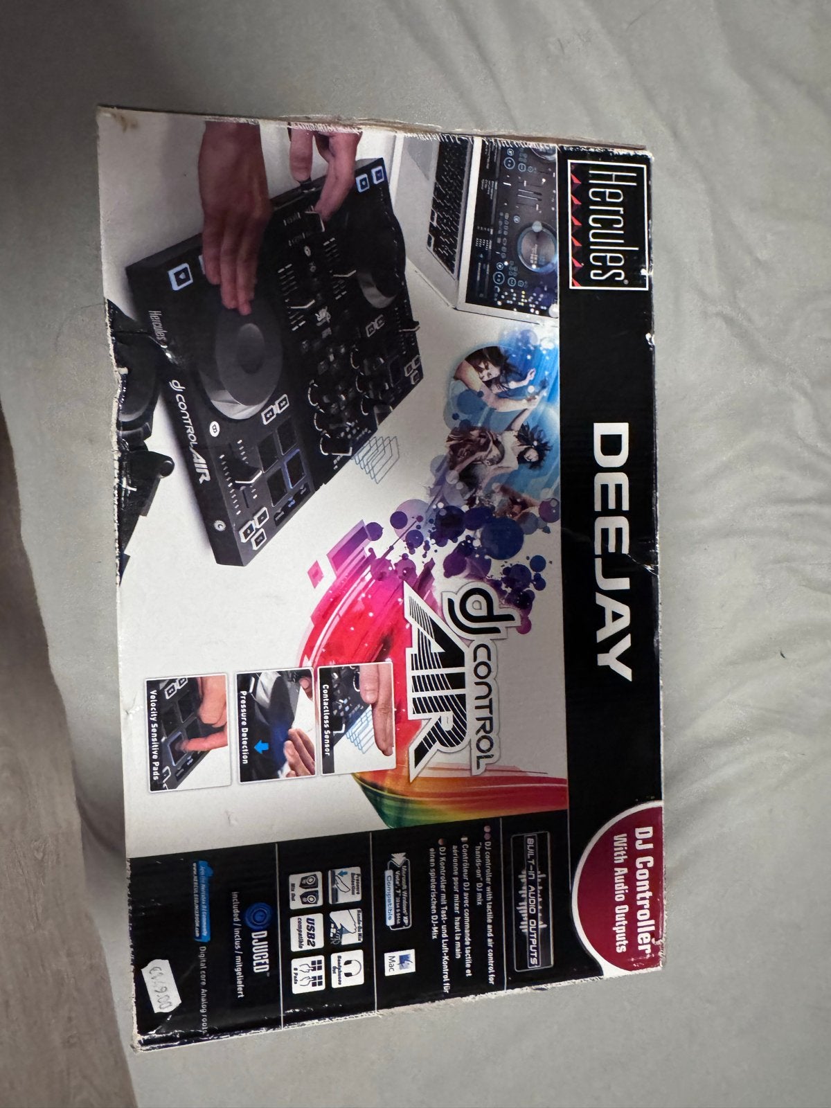 Hercules DJControl Air DJ Controller, Ophalen of Verzenden, Zo goed als nieuw, Dj-set, Overige merken