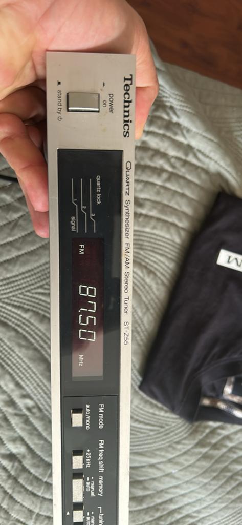 Technics ST-Z55 Quartz Synthesizer FM/AM Stereo Tuner, Ophalen of Verzenden, Gebruikt, Analoog