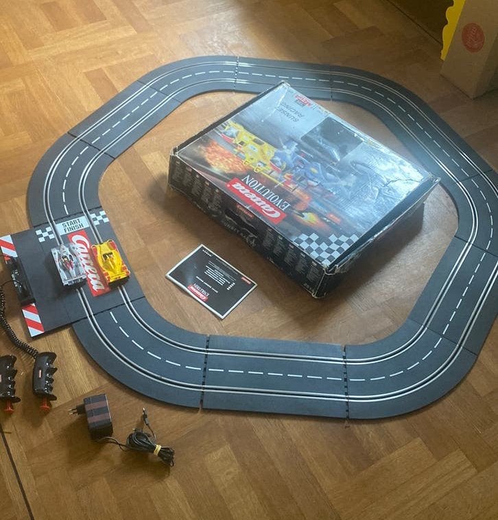 Carrera Evolution racebaan, Ophalen of Verzenden, Gebruikt, Elektrisch, Carrera