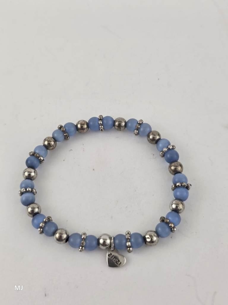 Zinzi armband                                             M4, Sieraden, Tassen en Uiterlijk, Gebruikt, Blauw, ., Ophalen of Verzenden